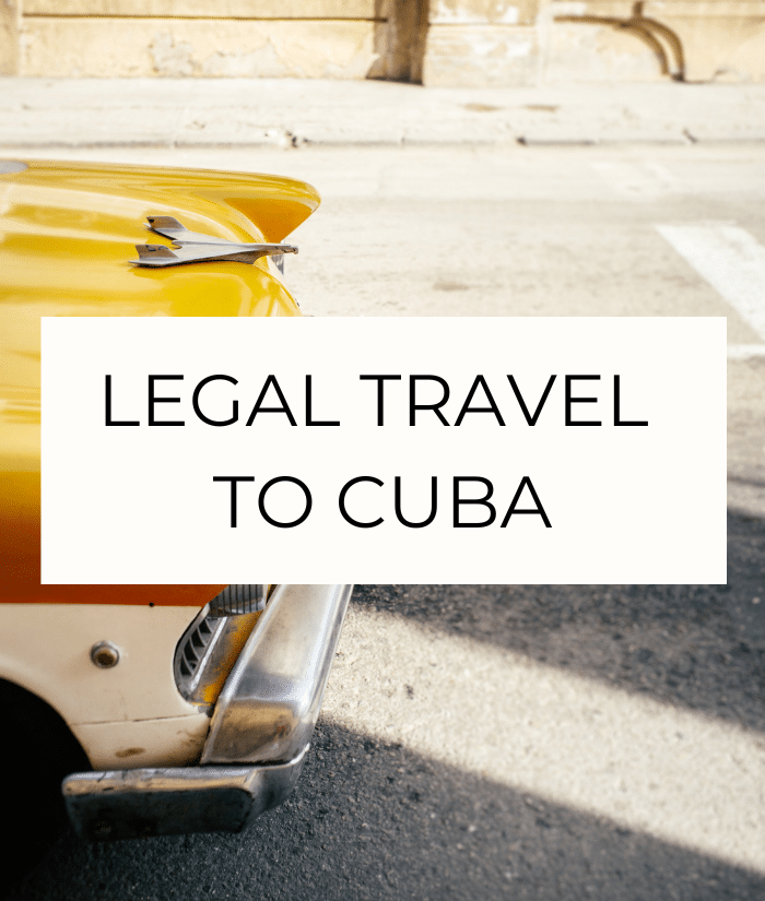 legal travel to cuba